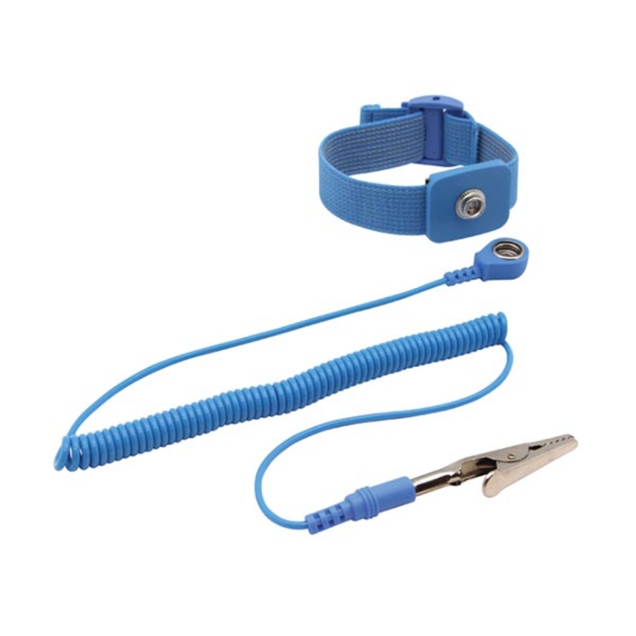 Velleman AS3 Blue Anti-Static Elastic Wrist Strap