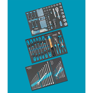 Hazet 0-178N/147 Tool Assortment, 147 Pieces