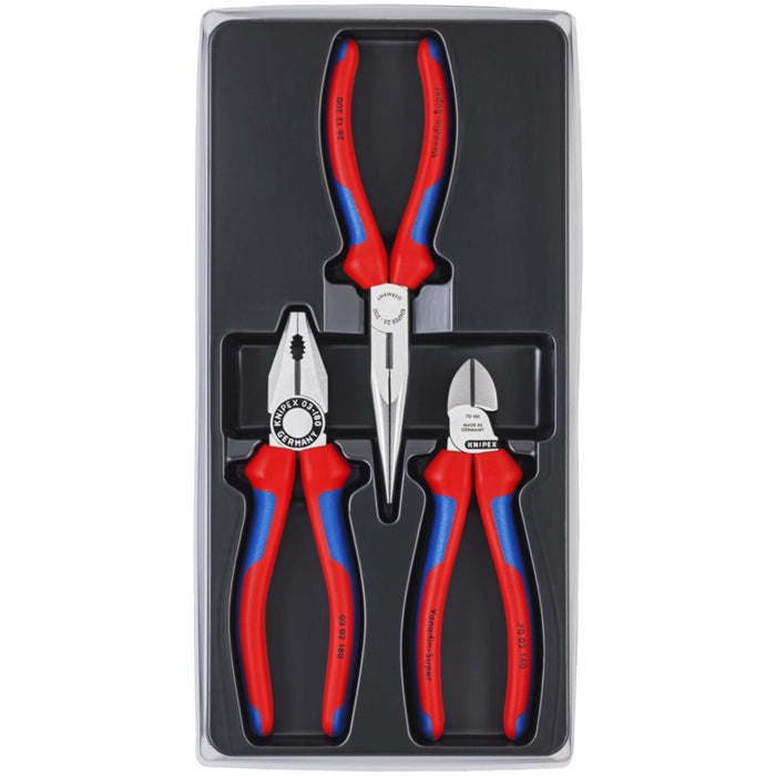 Knipex 00 20 11 Assembly Pliers Set, 3 Piece