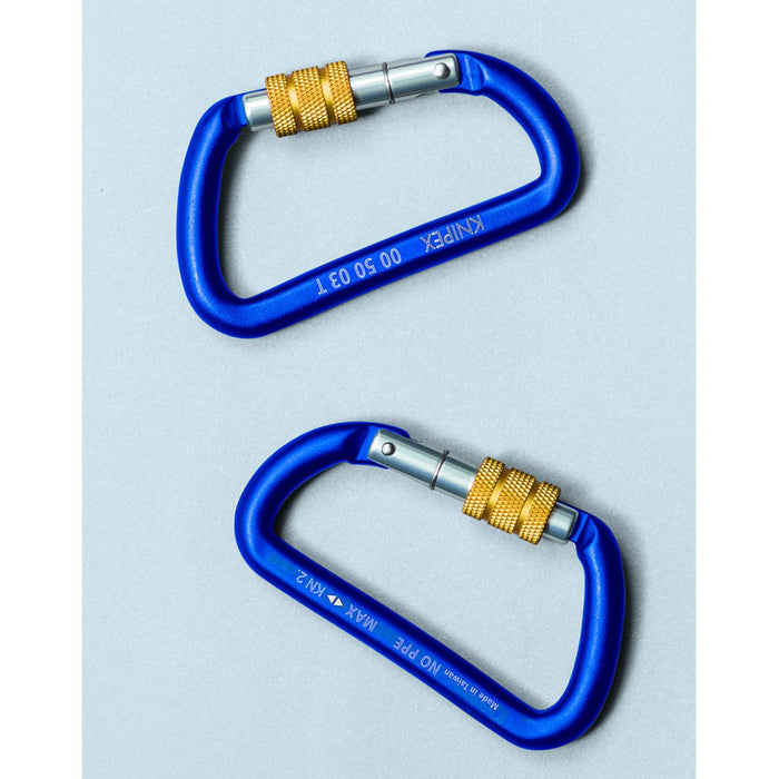 Knipex 00 50 03 T BKA Locking Carabiners for Tool Tethering System