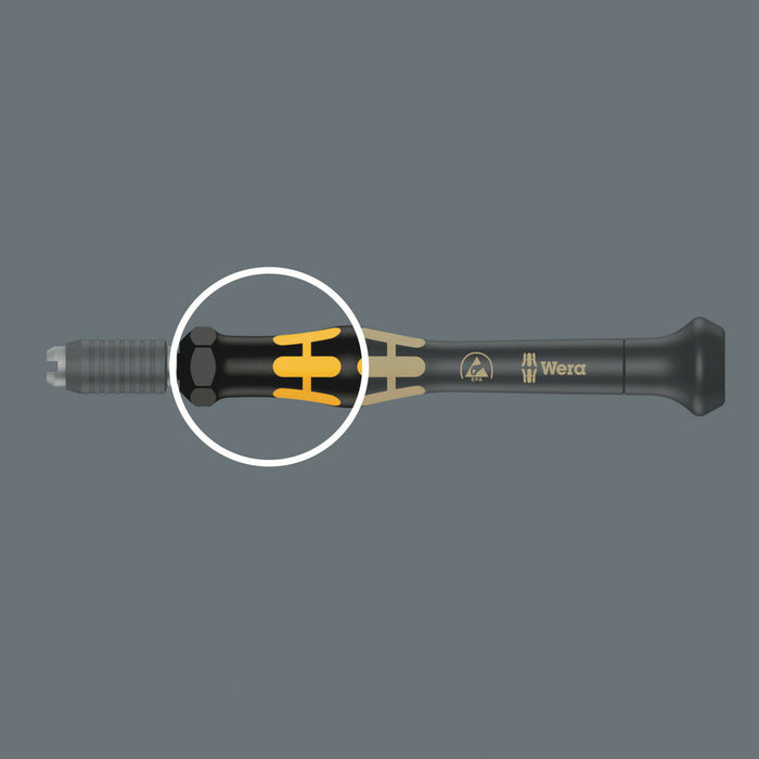 Wera 1013 Kraftform Micro ESD Bitholding screwdriver, 97 mm