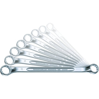 Stahlwille 96410704 23/8 Double Ended Ring Spanner Shallow Off Set 6x7-20x22mm