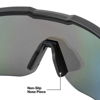 Klein Tools 03002 Polarized Blade Safety Glasses, Blue Lens