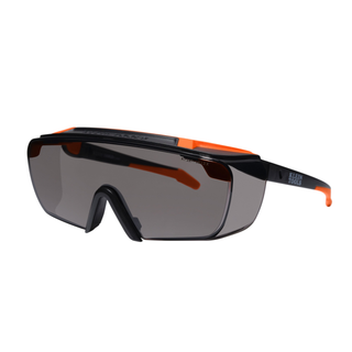 Klein Tools 03007 Over-The-Glasses Safety Glasses, Shaded Gray Lens