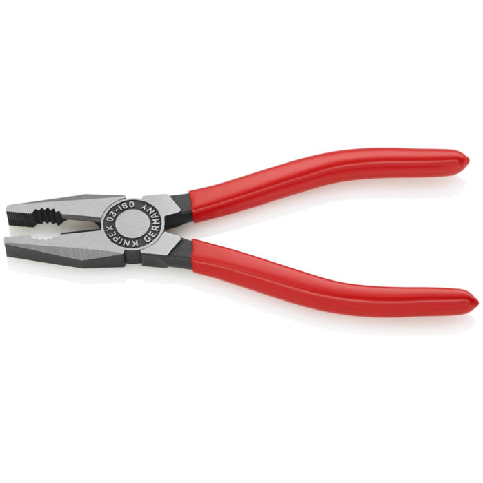 Knipex 03 01 180 Combination Pliers, 7.25 Inch