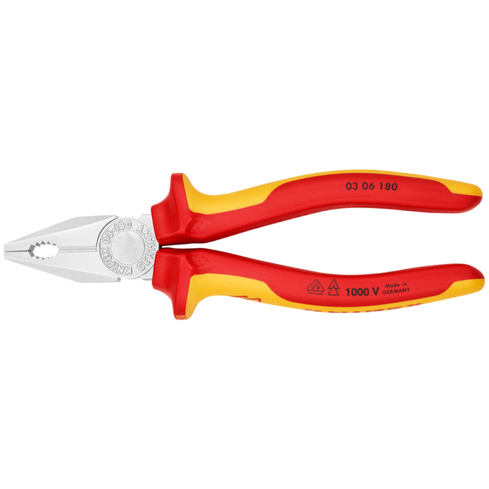 Knipex 03 06 180 Combination Pliers, 7 Inch