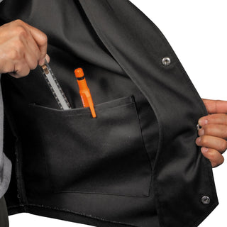 Klein Tools 03079 Flame-Resistant Welding Jacket, XL