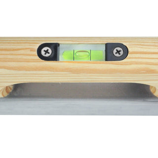 Kraft Tool CC895 10' BuckEye Straightedge 1-1/2" x 1-1/2" with Level Vial Handle