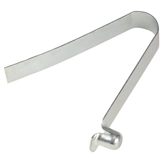 Kraft Tool CC331B 8' Anodized Aluminum Swaged Button Handle - 1-3/8" Diameter (Blue)