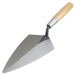 Kraft Tool BL754 12" Philadelphia Brick Trowel with Wood Handle