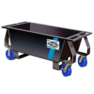 Kraft Tool BC211 10 Cubic Feet Mud Dobber Mortar Box with Casters
