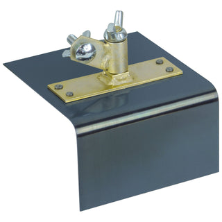 Kraft Tool CC9050-01 6" x 6" 3/4"R 3-1/2"Lip Blue Steel Walking Nose Tool with Swivel Bracket