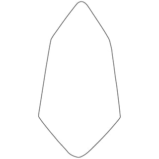 W. Rose RO75 7” Tile Trowel with 5" Wood Handle