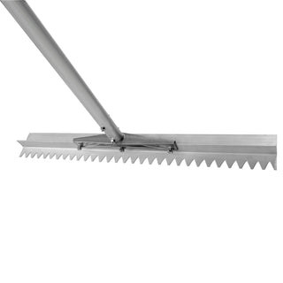 Kraft Tool GG824 24" Magnesium Asphalt Lute with 7' Handle