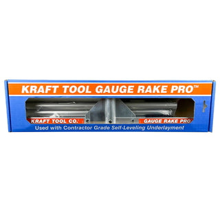 Kraft Tool CC994 24" Gauge Rake Pro with Handle