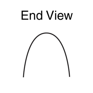 W.Rose RO5321-1x11/8 1" x 1-1/8" Concave Jointer