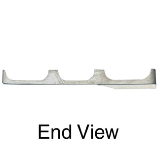 Kraft Tool CC789-01 24" x 8" Multi-Trac Bull Float Groover Blade - 1/2" Spacing