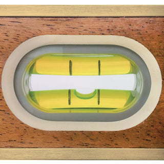 Sands Level & Tool SL12AB36 36” Professional Brass Bound Mahogany Level (6 Vials)