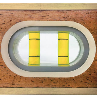 Sands Level & Tool SL12AB36 36” Professional Brass Bound Mahogany Level (6 Vials)