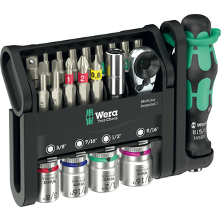 Wera Tool-Check Modular Imperial 1, 21 Pc.