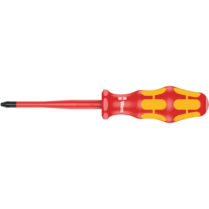 Wera 162 iS PH VDE Insulated screwdriver with reduced blade diameter for Phillips screws, PH 2 x 100 mm
