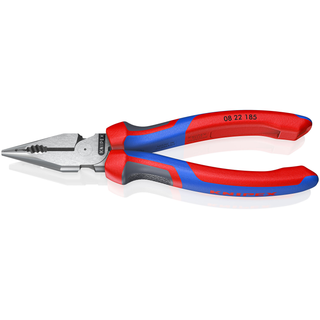 Knipex 08 22 185 KnipeXtend Needle-Nose Combination Pliers, 7 1/4"