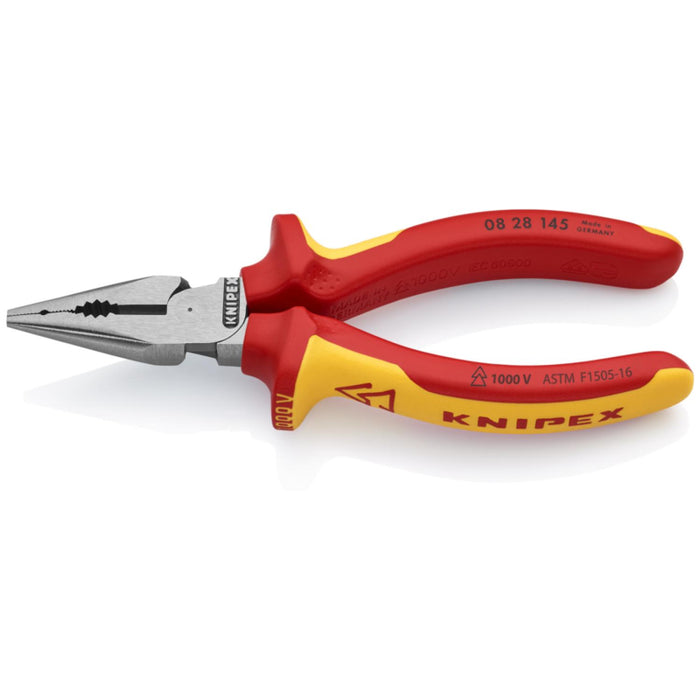 Knipex 08 28 145 US Needle-Nose Combination Pliers-1000V Insulated