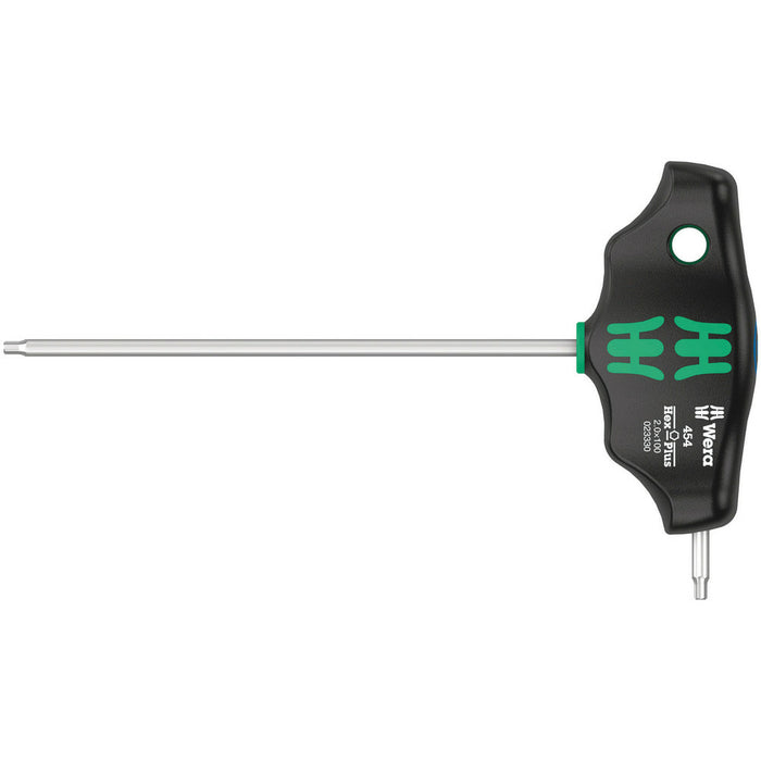 Wera 454 T-handle hexagon screwdriver Hex-Plus, 2 x 100 mm