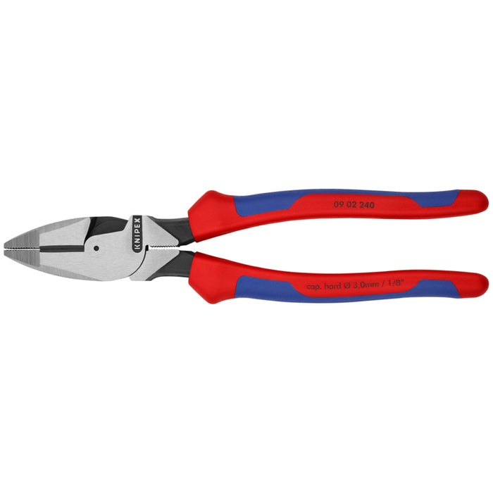 Knipex 09 02 240 Lineman's Pliers, 9.5 Inches