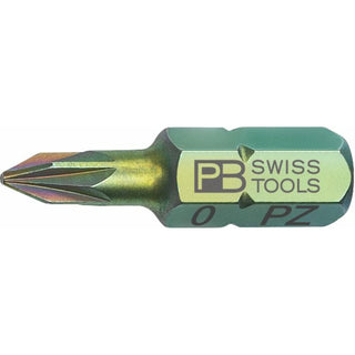 PB Swiss Tools PB C6.192/0 Precision Bit, Pozidriv PZ 0