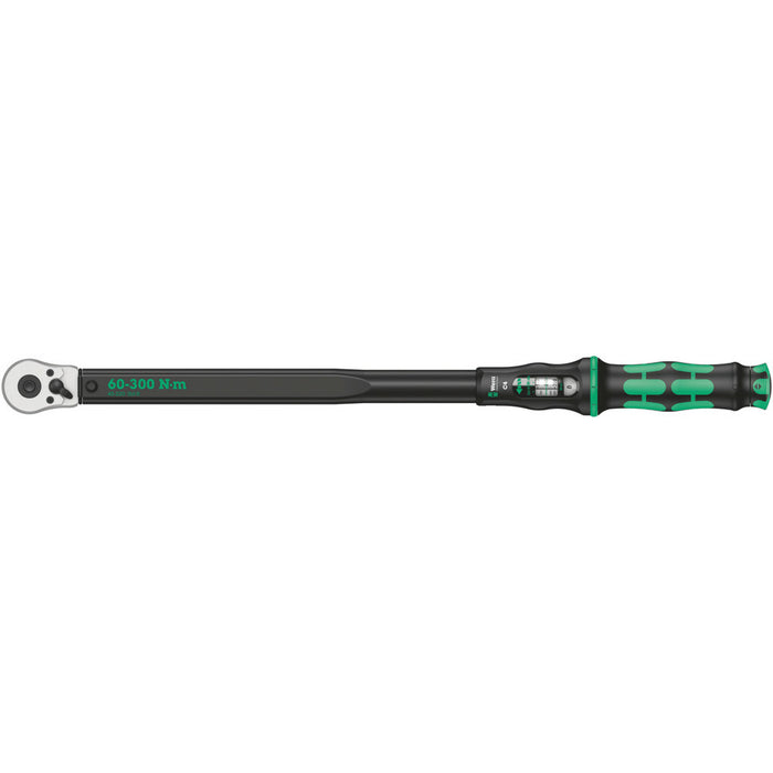 Wera Click-Torque C 4 torque wrench with reversible ratchet, 60-300 Nm, 1/2" x 60-300 Nm