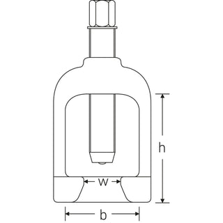 Stahlwille 71080004 Ball joint seperator
