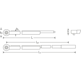 Stahlwille 50200081 721Nf Standard MANOSKOP 3/4" torque wrench