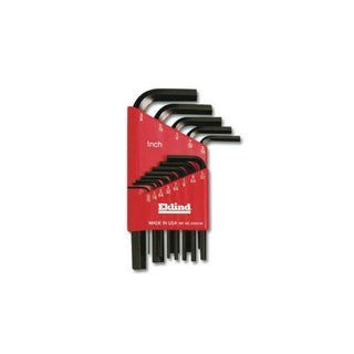 Wright Tool  9E10113 Fractional L-Key Set Short Arm in Tool Holder