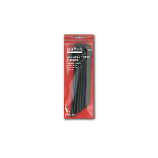 Wright Tool 9E10311 Fractional L-Key Set, Long Arm in Pouch 11 Pieces