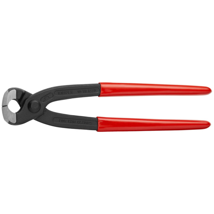 Knipex 10 99 i220 SBA 8 3/4" Ear Clamp Pliers with Front and Side Jaws