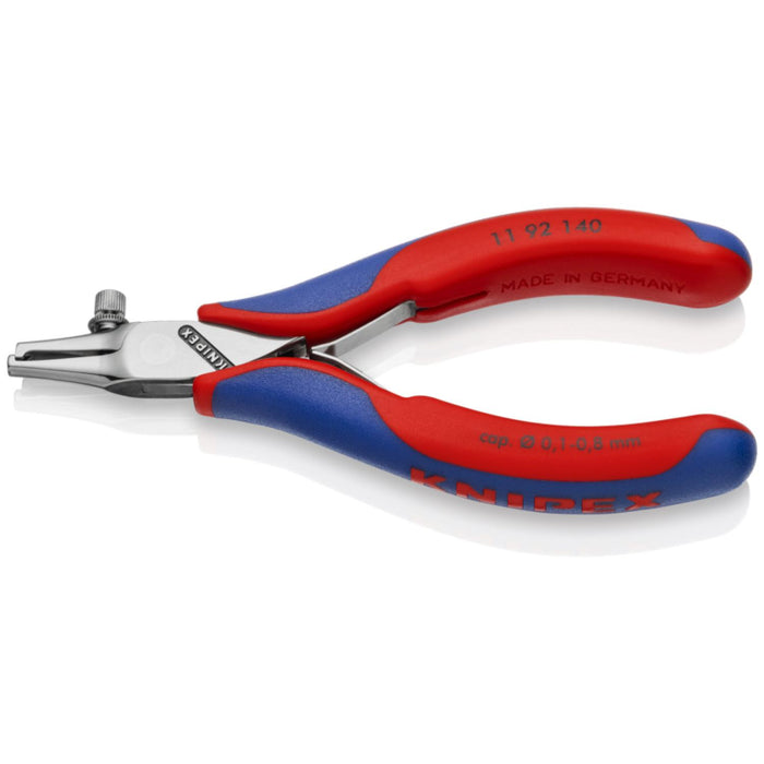 Knipex 11 92 140 Electronics End-Type Wire Strippers, 5.5 Inch