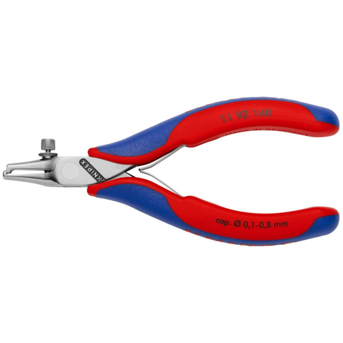 Knipex 11 92 140 Electronics End-Type Wire Strippers, 5.5 Inch