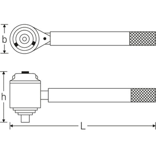 Stahlwille 53030800 MP300 MULTIPOWER, 800Nm Torque Multiplier