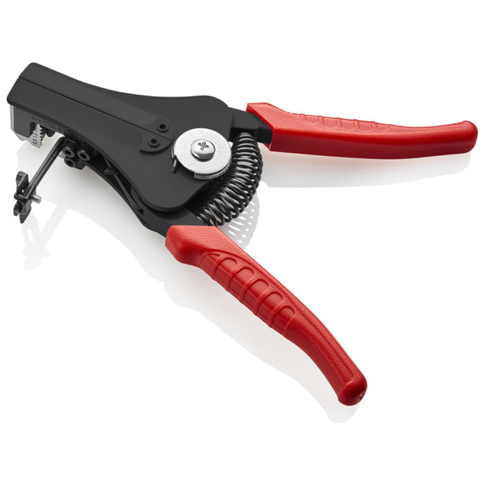Knipex 12 11 180 Wire Insulation Strippers with Shaped Blades