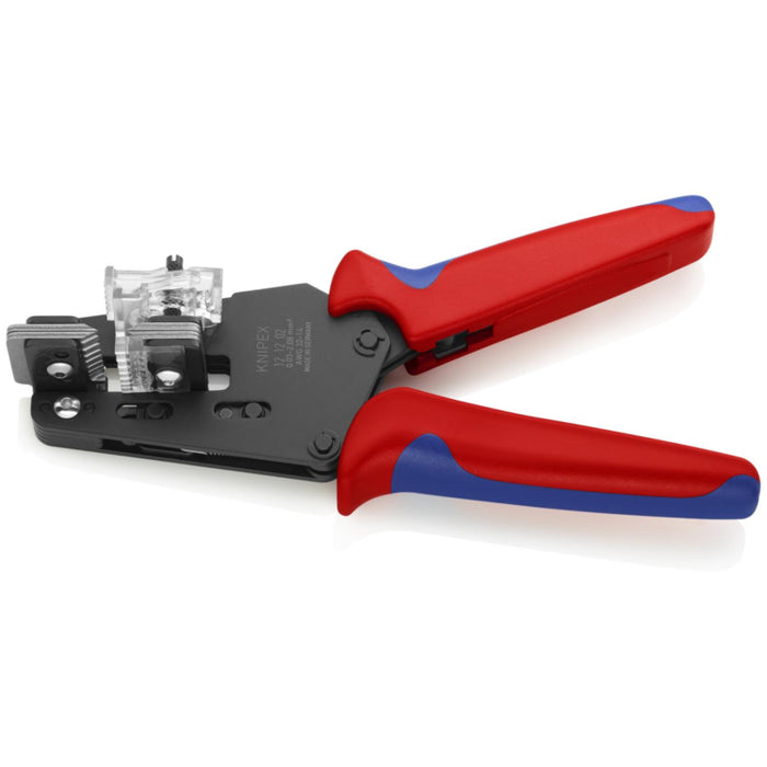 Knipex 12 12 02 Precision Insulation Strippers with adapted blades 7 3/4 inches, 0.03-2.08mm2