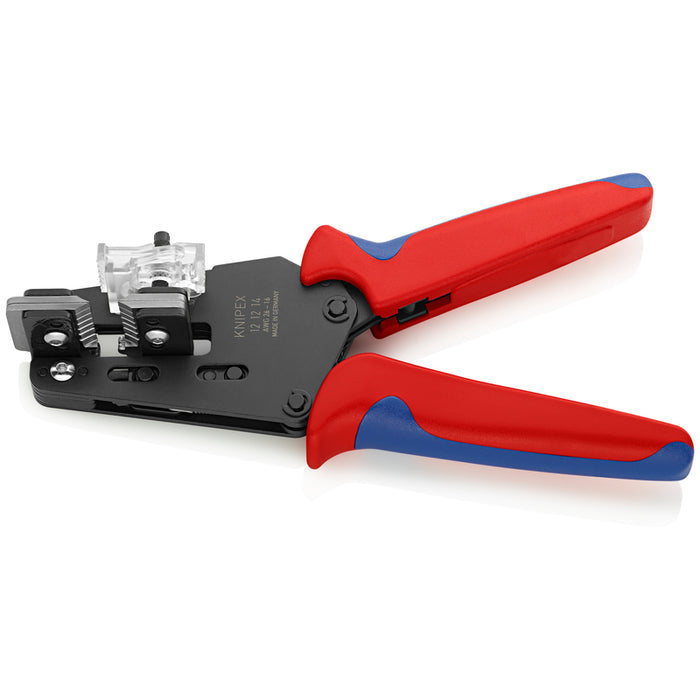 Knipex 12 12 14 Precision Wire Insulation Strippers with adapted blade - AWG 26-16