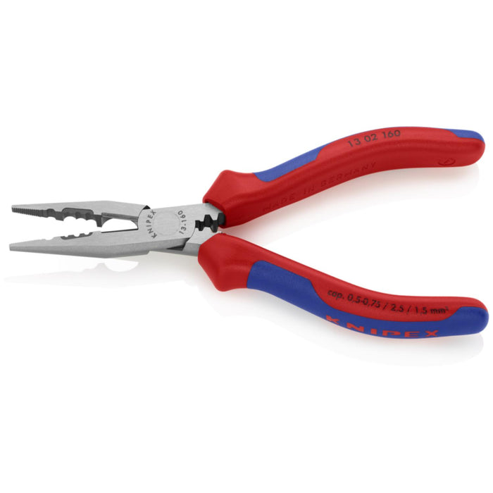KNIPEX 13 02 160 6-1/4" Comfort Grip Electricians Pliers