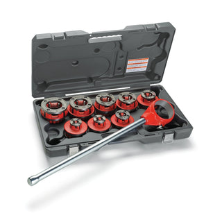 Ridgid 13088 11-R Enclosed Manual Ratchet Threader Set, 1/2 in. to 2 in. BSPT