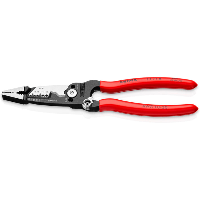 Knipex 13 71 8 SBA 8" Forged Wire Stripper 20-10 AWG