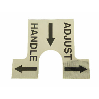 Ridgid 14393 Indexing Handle Decal