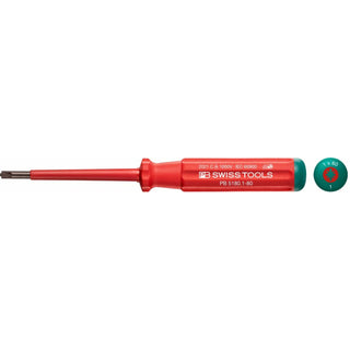 PB Swiss  PB 5180.1-80 Screwdriver Pozidriv PZ1/SL 80mm