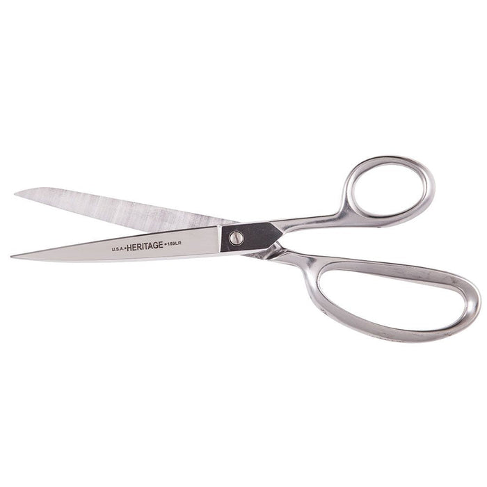 Heritage Cutlery 159LR 9'' Straight Stainless Trimmer w/ Large Ring