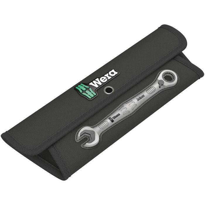 Wera 9453 Pouch 6000 for 4 Joker Ratcheting combination wrenches, 290 x 100 mm