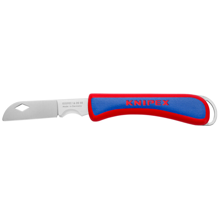 Knipex 16 20 50 SB Folding Knife for Electricians - 7 3/4"